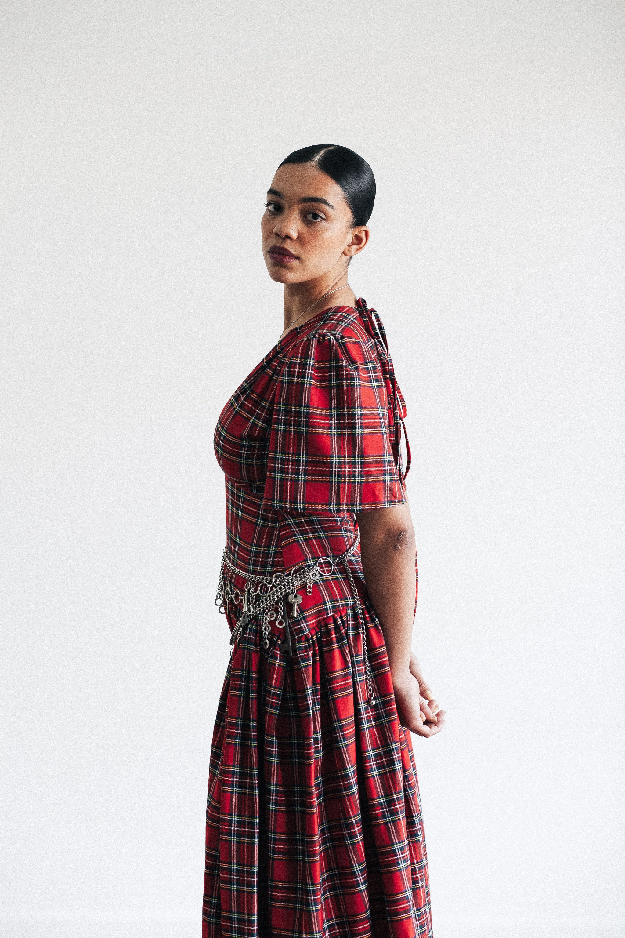 Stewart Tartan Dress Annabel Stewart Stewart Tartan Dress Annabel Stewart